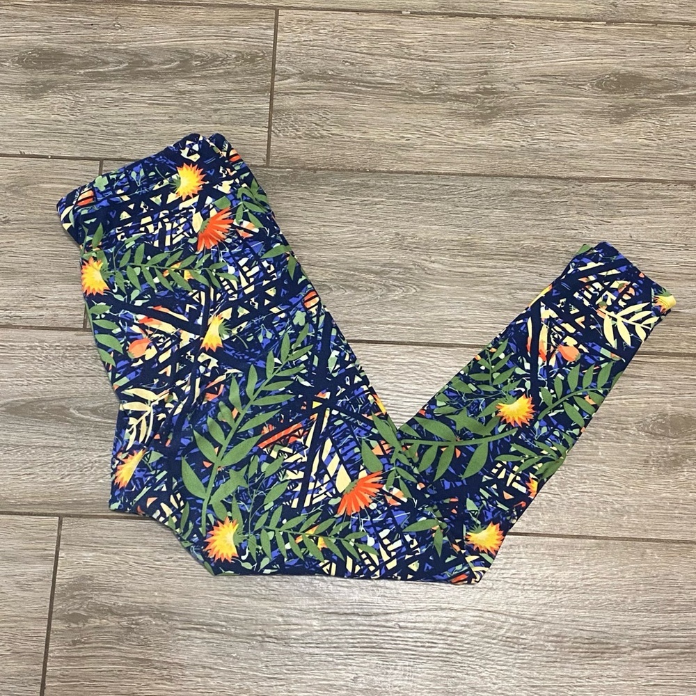 LuLaRoe TC Floral Leggings